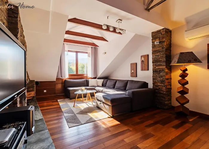 Wonder - Cud Malina Z Kominkiem, Klimatyzacja I Widokiem Na Karkonosze, Blisko Centrum, Stoku, Restauracji, Aquaparku Apartment