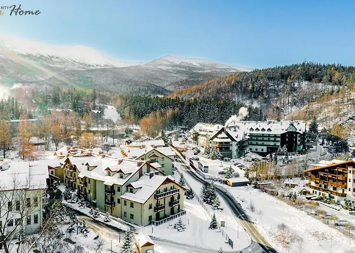 Апартаменты Wonder - Cud Malina Z Kominkiem, Klimatyzacja I Widokiem Na Karkonosze, Blisko Centrum, Stoku, Restauracji, Aquaparku *